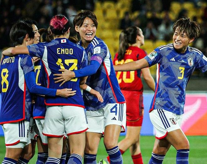 日本女足小组赛全胜，晋级淘汰赛